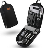 Camping Cookware Storage Bag - Camping Cooking Utensils Set Bag Camping Tool Portable Storage Bag Suitable for Knife, Fork, Spoon, Chopping Board, Chef's Knife,Kitchenware Storage