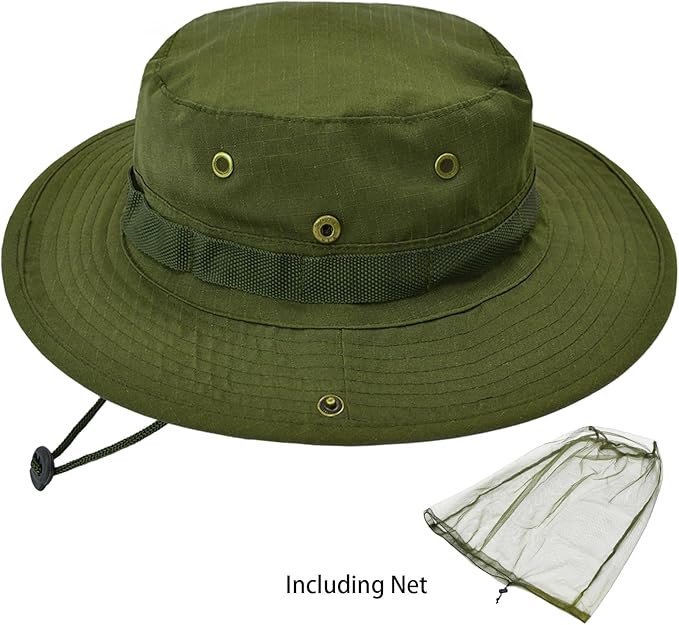 Sun Hats for Men Women Bucket Hat UPF 50+ Boonie Hat Foldable UV Protection Hiking Beach Fishing Summer Safari