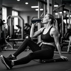 32 oz Insulated Water Bottle Stainless Steel with Sleeve - Military Metal Water Jug, For Gym Workout Hiking, Camo Black Water Bottle Pouch