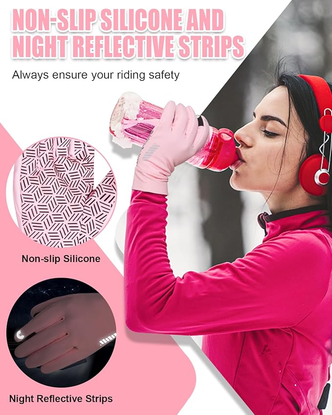 RIGWARL Gloves for Cool&Cold Weather Waterproof, Winter Gloves for Men Women Touch Screen