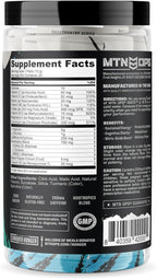 MTN OPS Ignite Trail Packs Energy Drink Powder, Gluten Free Nootropic Supplement Drink Mix, L Arginine, L Citrulline, Caffeine & Nootropic Sugar Free Drink Mix, 20 Servings, Hush Summit Surge