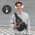 MOSISO Sling Backpack, Multipurpose Crossbody Shoulder Bag Travel Hiking Daypack