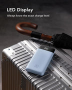 charmast 20000mAh Portable Charger with Built in Cables, 22.5W Travel Power Bank Fast Charging, USB C Cell Phone Battery Pack for iPhone 16/15/14/13/12/11 Series, iPad, Samsung, Android, Tablet