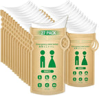 Disposable Urine Bags for Travel, 900ML Portable Solutions for Expedited Travel & Exigency Scenarios,Camping, Traffic Jams, Pregnant, Patient, Kids (Multi-Pack 4/9/12/27) (27 Pack)