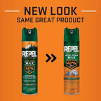 Repel Insect Repellent Sportsmen Max Formula 40% DEET, 6.5 Ounces, Long-Lasting Aerosol Insect Repellent Spray Repels Mosquitoes, Ticks, Gnats, Biting Flies, Chiggers and Fleas, 3 Pack