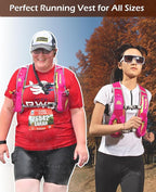 TRIWONDER Hydration Running Vest 5L Lightweight Water Pack for Men Women Hydration Backpack for Trail Race, Hiking, Cycling, Climbing, Camping, Jogging, Marathon