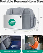 BAGSMART Gym Bag for Women, Duffle Bag for Travel with Wet Pocket, Lightweight Carry on Weekender Duffel, Water Resistant