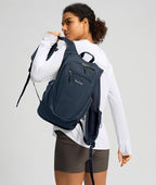 10L Small Hiking Backpack Travel Daypack Lightweight Packable Back Pack for Women Men(Dark Navy)