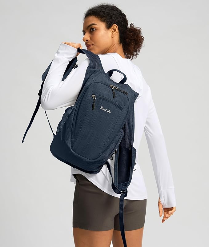 10L Small Hiking Backpack Travel Daypack Lightweight Packable Back Pack for Women Men(Dark Navy)