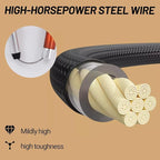 Trekking Poles Collapsible Hiking Poles - Trekking Sticks with Quick Lock System Lightweight for Hiking, Camping