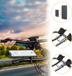 Aero Bars Mount - Garmin Bike Computer Mount for Garmin Edge, Compatible with Bike GPS Computer,Wahoo,Bryton,Cateye,GoPro Full Range and Flashlight (Black)