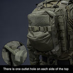 IDOGEAR Mini Tactical MOLLE Hydration Pack Water Reservoir Bag Outdoor Water Bladder Carrier Pack for Tactical Vest Backpack