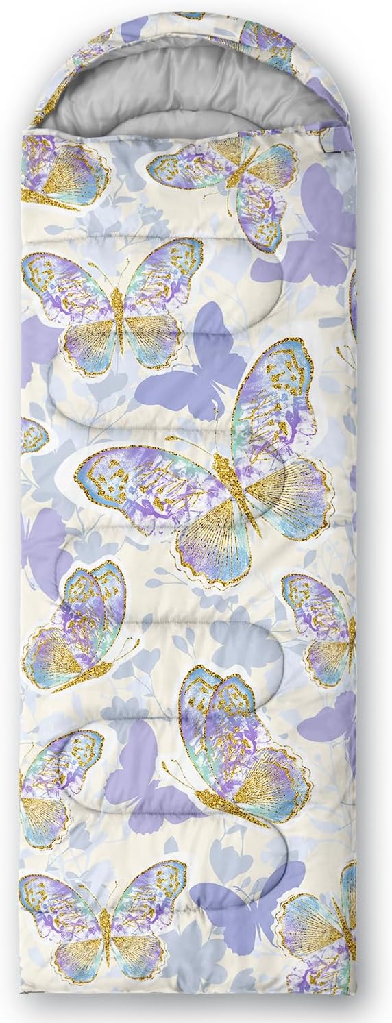 CVHOUSE Camping Sleeping Bags,3 Season Warm & Cool Weather,Lightweight,Waterproof Sleeping Bags for Adults & Kids,Traveling,and Outdoors,Camping Gear Equipment