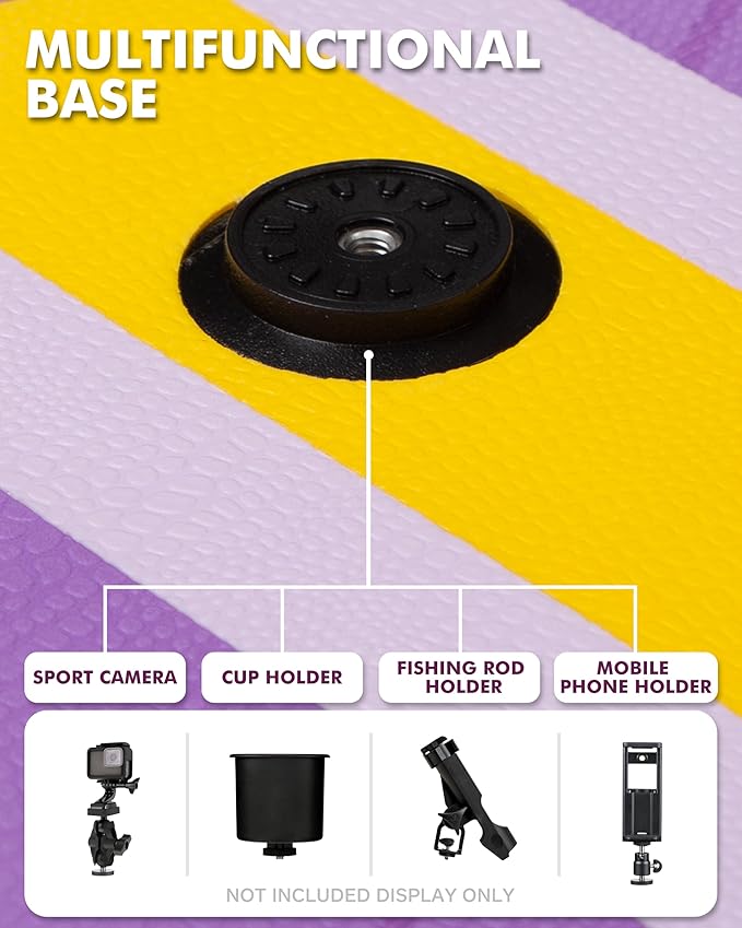 11'6"x35" Inflatable Paddle Board, 450lbs Extra Wide Stand Up Sup Board for Adults, Blow Up Paddleboard Kayak Non-Slip Stable Deck Boat for Yoga Fishing Surf