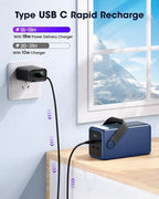 Portable Charger 80000mAh Power Bank, 22.5W Fast Charging USB C Battery Pack, 3 Outputs, LED Display & LED Light, External Huge Capacity Cell Phone Battery Bank for iPhone, Samsung, iPad, Outdoor