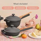Our Place Mini Home Cook Duo - 8.5" Always Pan & Small Perfect Pot Bundle | Multi-Functional Cookware Set Replaces 18 Pieces | Spice
