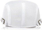 2 Pack Men's Mesh Cap Breathable Summer Newsboy Hat Adjustable Beret Ivy Cap Irish Cabbie Driving Hunting Hats