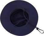 Connectyle Sun Hat for Men Women Outdoor UV Protection Safari Hat for Fishing Hiking Gardening Breathable Cowboy Hat UPF50