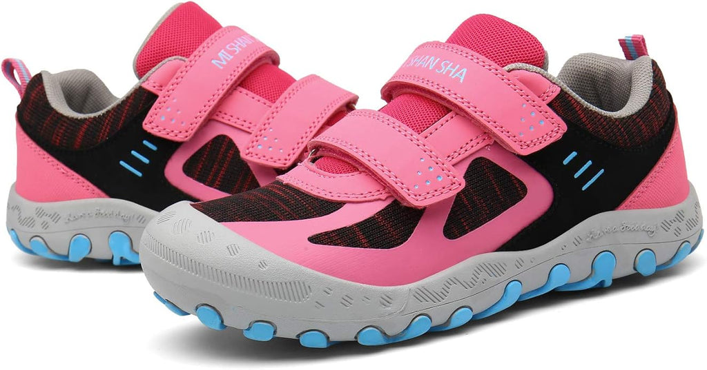 Mishansha Boy's Girl's Hiking Shoes Low Top Sneakers Outdoor Trekking Walking Climbing Running Shoes