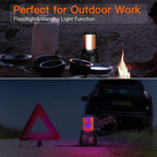 BUYSIGHT Rechargeable Spotlight, 1000 high Lumen Handheld Flashlight, Large Flashlight Lightweight and Super Bright Searchlight (Gold Aluminium_Alloy)