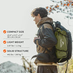 Naturehike YL01 Snap Camping Chair, 1 Second Setup Frame, 441lb Capacity, Portable Backpacking Chair with Storage Bag, Lightweight & Compact Folding Camp Chair for Backpacking Camping Fishing