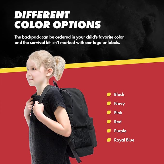 Emergency Zone - Keep-Me-Safe Children's Deluxe 72-Hr Emergency Survival Kit