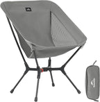 Naturehike YL01 Snap Camping Chair, 1 Second Setup Frame, 441lb Capacity, Portable Backpacking Chair with Storage Bag, Lightweight & Compact Folding Camp Chair for Backpacking Camping Fishing