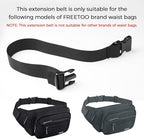 FREETOO Waist Pack Bag Fanny Pack for Men&Women Hip Bum Bag with Adjustable Strap for Outdoors Workout Traveling Casual Running Hiking Cycling