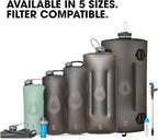 HydraPak Seeker - Collapsible Camping Water Storage (2L, 3L, 4L, 6L, 10L) - BPA & PVC Free, Hydration Reservoir Bag, Leak Proof