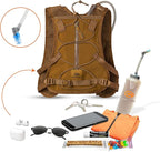 Orange Mud Endurance Pack V3.0 Running Vest – 2L Hydration Backpack for Trail Running, Hiking & Cycling – Lightweight, Breathable Mesh, Gear Pockets, Trekking Pole Loops