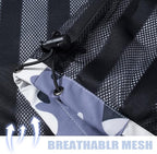 TACVASEN Men's Rain Jacket Lightweight Windbreaker with Hooded Water Resistant Outdoor Raincoat for Hiking Travel Camping