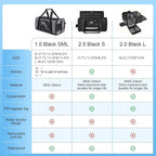 Wakytu Airline Approved Pet Carrier, Collapsible Cat Carrier, Expandable Dog Carrier, 900D High Density Oxford Cloth, Wear-Resisting, Anti Tearing, Safety Lock Zipper, Reflective Tape