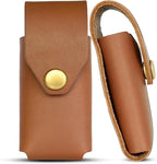 Leather Multitool Sheath Compatible with Leatherman Wave & Wave+ | Ultra Durable Full Grain Leather Tool Holder, Multi Tool Holster, Solid Brass Rivets - Belt Accessories for Men - Tan