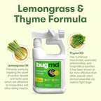 BugMD Mosquito Amigo Ant Killer & Bug Spray - Outdoor Roach, Cockroach, and Spider Killer, Fly and Insect Defense, Natural Plant-Based Formula, Safe with Essential Oils