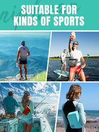 niphean IPX7 Waterproof Dry Bag with Magnetic One-Hand Closure, Durable Waterproof Bag for Kayaking, Paddle Board, Beach, Swimming, Multi-Wear Fanny Pack Style, Dry Bags for Men & Women Outdoor Use