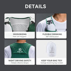 KAILAS FUGA AIR 8 Ⅳ Running Hydration Vest Hydration Pack Lightweight with Two TPU Water Bladders for Women Men Trail Cycling Hiking