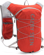 Carey STEN Hydrated Backpack, Running Vest, paired with a 1.5L Water Bag Hiking Backpack, Suitable for Running, Hiking, Marathon, and Both Men and Women