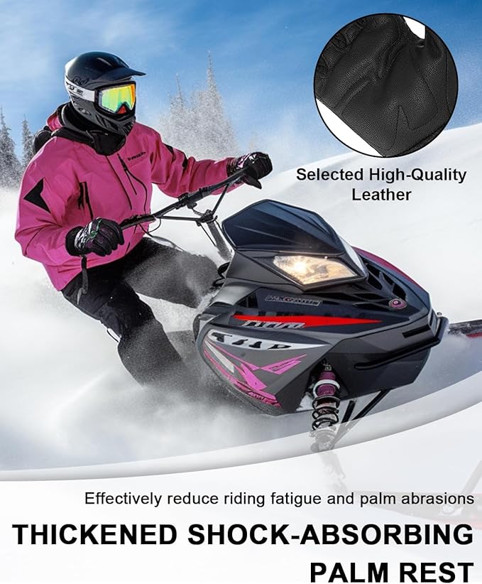 RIGWARL Gloves for Cool&Cold Weather Waterproof, Winter Gloves for Men Women Touch Screen