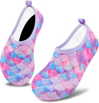 Deevike Kids Water Shoes Boys Grils Barefoot Quick Dry Aqua Socks Beach Shoes for Toddler Sports Swim Surf Outdoor Walking