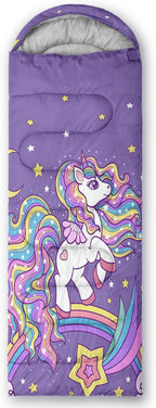 QOOMO Camping Sleeping Bags,3 Season Warm & Cool Weather,Lightweight,Waterproof Sleeping Bags for Adults & Kids,Traveling,and Outdoors,Camping Gear Equipment