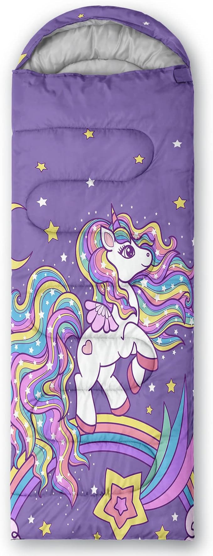 QOOMO Camping Sleeping Bags,3 Season Warm & Cool Weather,Lightweight,Waterproof Sleeping Bags for Adults & Kids,Traveling,and Outdoors,Camping Gear Equipment