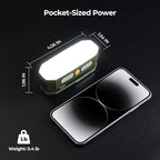 BougeRV Movable Area Light, Rechargeable Camping Lantern, 3200mAh Portable Camping Light, IP65 Waterproof, Camp Lamp for Tent, Emergency, Outdoor