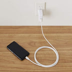 Amazon Basics USB-C to USB-A 2.0 Fast Charging Cable for Android Phones, 480Mbps Speed, USB-IF Certified, for Apple iPhone 16/15, iPad, Samsung Galaxy, Tablets, Laptops, 6 Foot, White (Pack of 2)