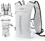 INOXTO Running Hydration Vest Backpack,Lightweight Insulated Pack with 1.5L Water Bladder Bag Daypack for Hiking Trail Running Cycling Race Marathon for Women Men