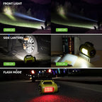 LE Rechargeable LED Lantern, Camping Essentials, 1000LM, 5 Light Modes, Power Bank, IPX4 Waterproof, Lantern Flashlight for Hurricane Emergency, Hiking, Home and More, USB Cable Included