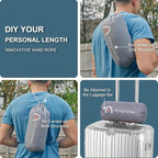 ACCURATEX Camping Pillow-100% Cotton Breathable Cover,Shredded Memory Foam Compressible Travel Pillow,Camping&Travel Accessories-Small Backpacking Pillow Camping Essentials for Sleeping,Car&Airplane