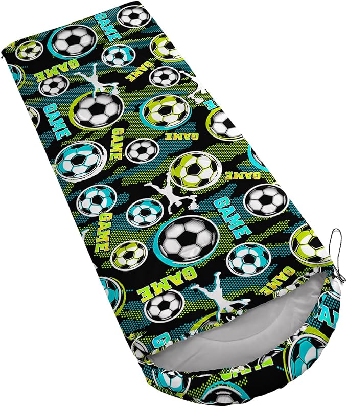 QOOMO Animals Camping Sleeping Bags,3 Season Warm & Cool Weather,Lightweight,Waterproof Sleeping Bags for Adults & Kids,Traveling,and Outdoors,Camping Gear Equipment