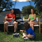 Alvantor Screen House Gazebo, 6-10-15 Person Pop Up Igloo Screened Canopy Tent with Mosquito Netting Sides, Instant UV Resistant Sun Shelter for Garden, Patio, Backyard