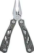 Gerber Gear Suspension 12-in-1 EDC Multi-Plier Multitool with Pocket Knife, Needle Nose Pliers, Wire Cutters and More, Gifts for Men, Camping and Survival, Grey