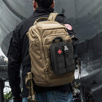 Gogoku First Aid Pouch 1000D Nylon Tactical Molle Tear Away Medical Pouch Empty Utility Pouch for Outdoor Activities Medical Supplies Camping Hiking Travel,Bag Only